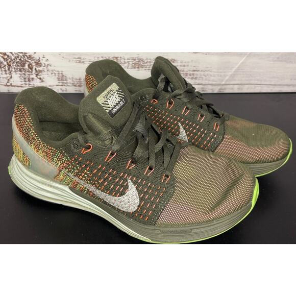 Nike Shoes - Nike Lunarglide 7, Women's 8 - H2O Repel Reflective Knit Running Athletic Shoes